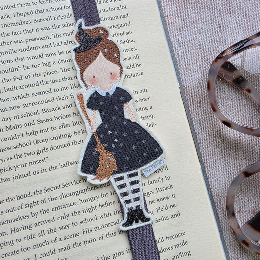Witch Bookband - Light Brown Topknot