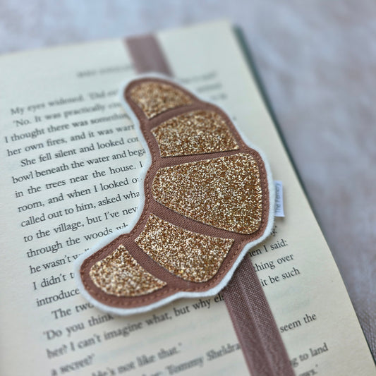 Sparkly Croissant Bookband