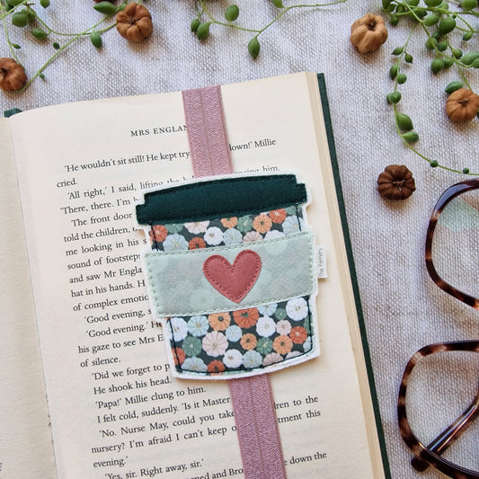 Pumpkin Spice Latte Coffee Cup Bookband