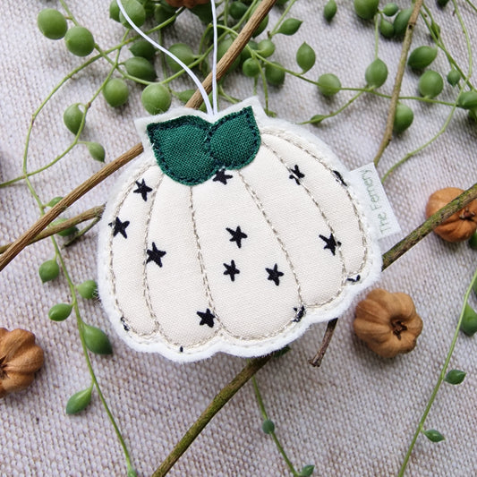 Pumpkin Decorations - Monochrome Metallic