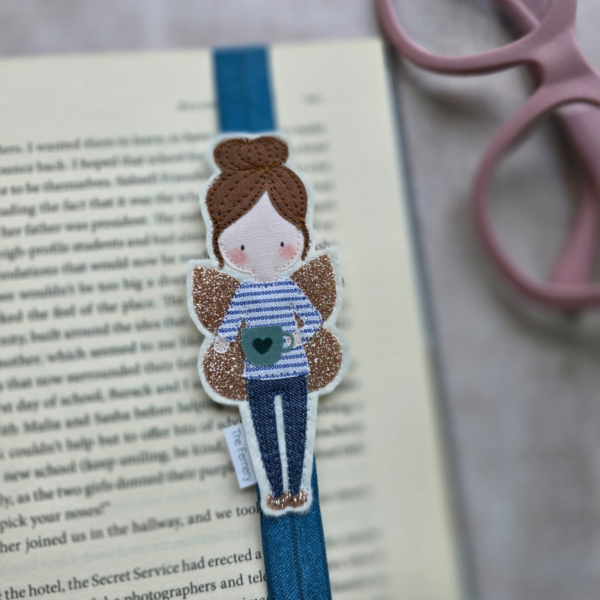 Fairy Bookband - Blue Cuppa