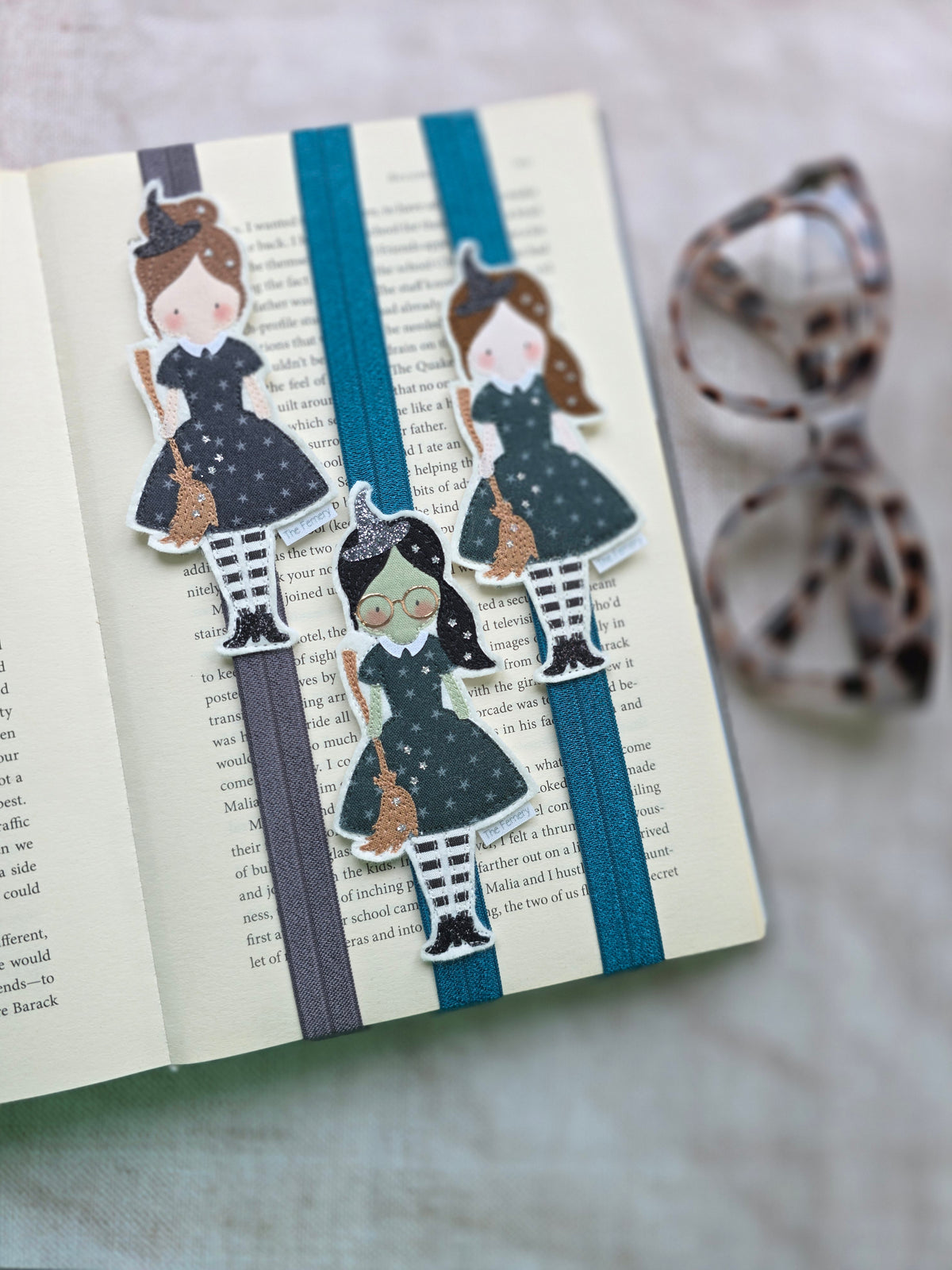 Witch Bookband - Brunette Ponytail