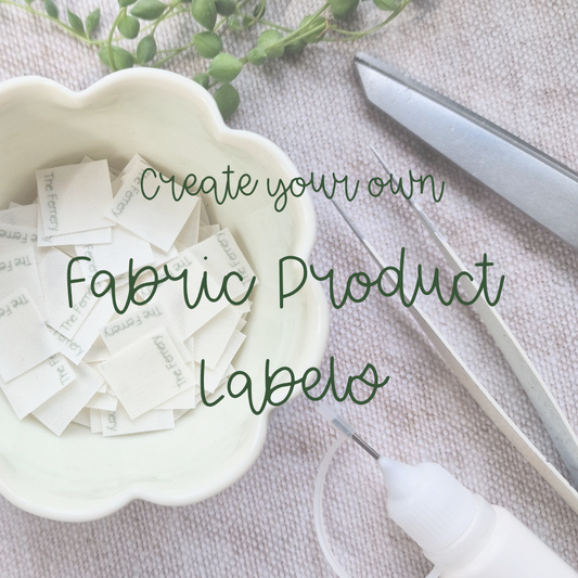 Create your own Fabric Product Labels