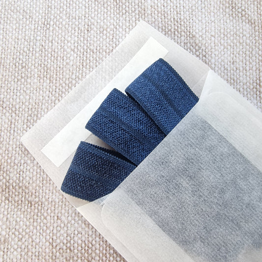 Bookband Elastic, Navy Blue