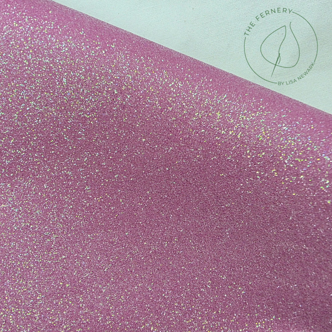 Glitter Fabric - Sugarplum