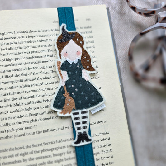Witch Bookband - Brunette Ponytail
