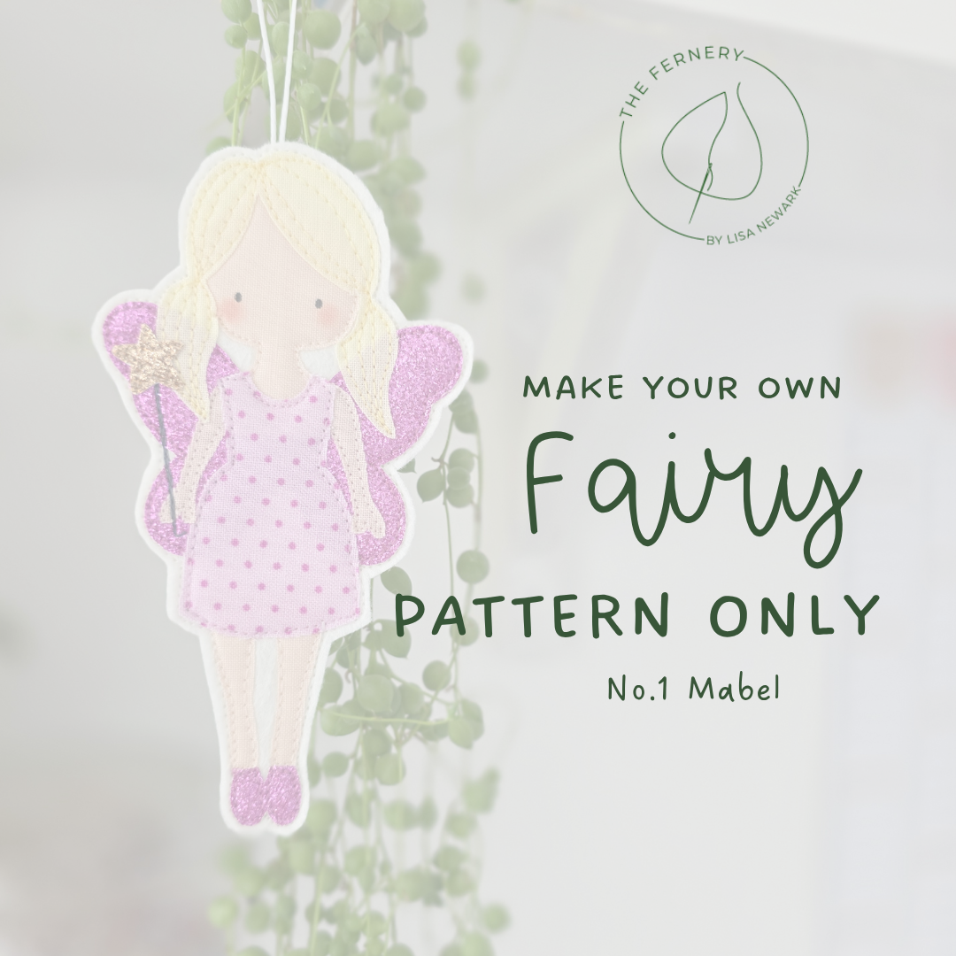 Make your own Fairy - PATTERN ONLY digital download - Mabel