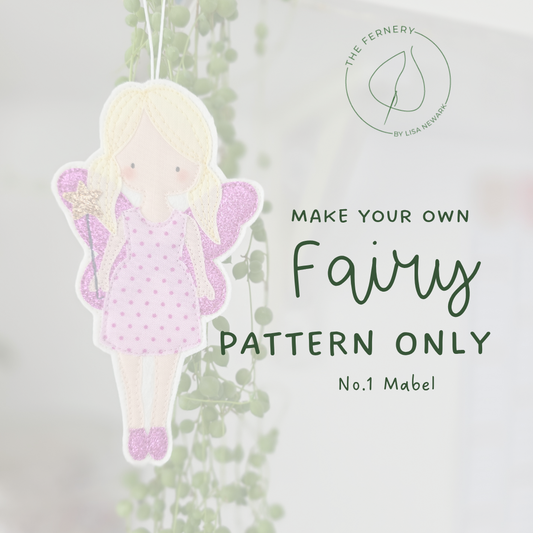 Make your own Fairy - PATTERN ONLY digital download - Mabel