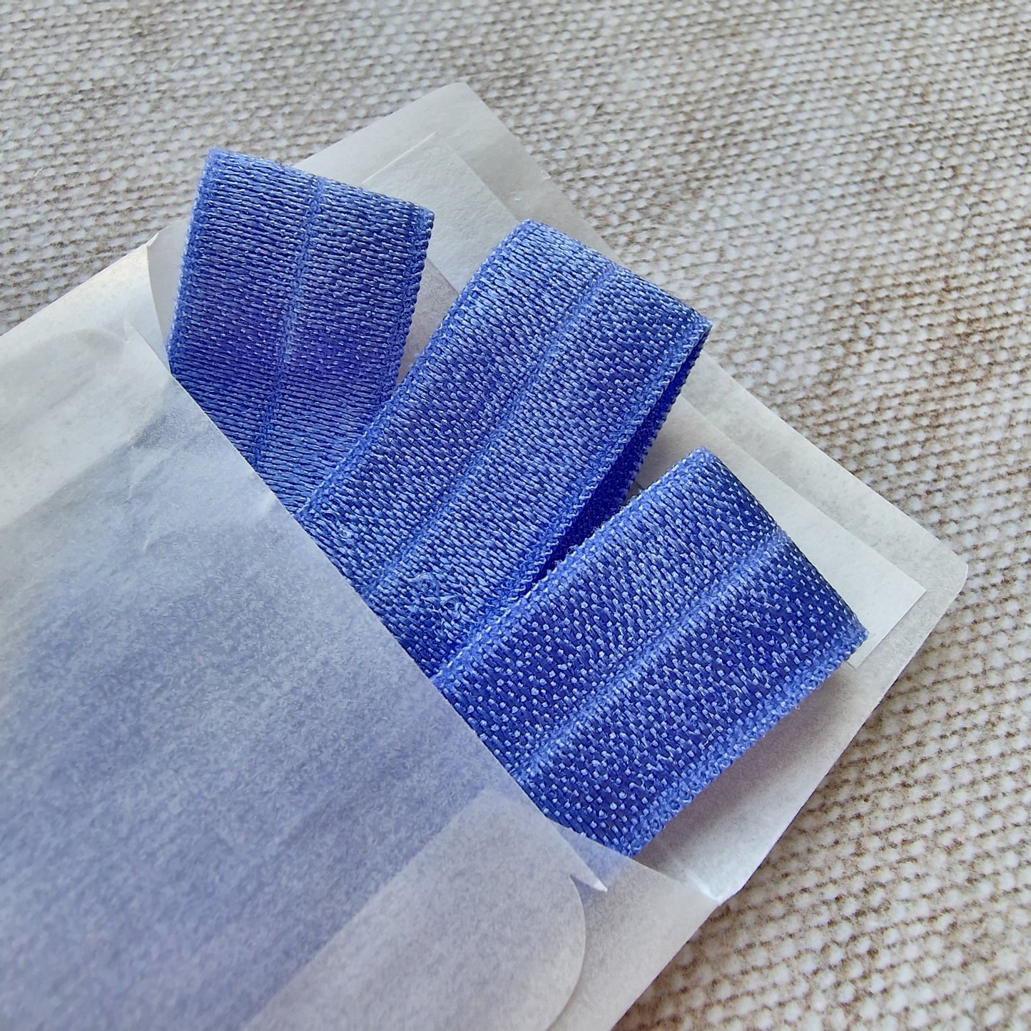 Bookband Elastic, Cornflower Blue