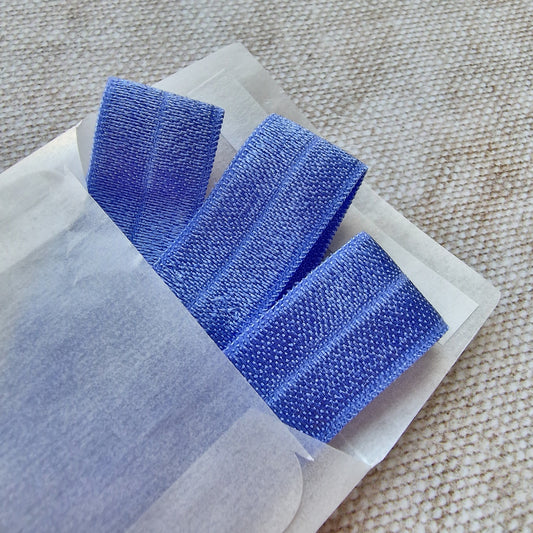 Bookband Elastic, Cornflower Blue