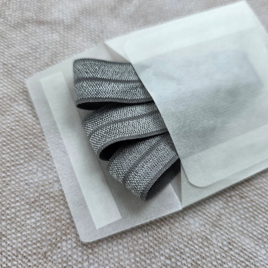 Bookband Elastic, Charcoal