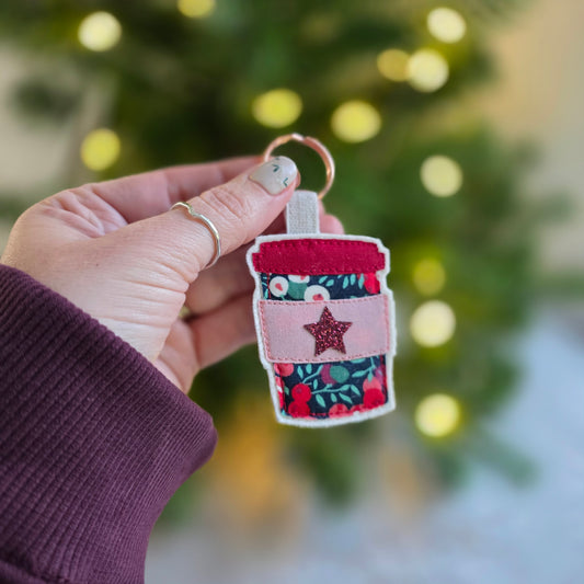 Festive Liberty Print Coffee Cup Bookband