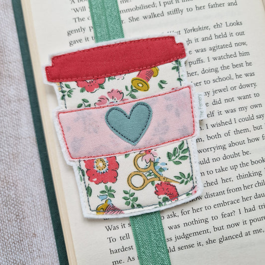 Liberty Haberdashery print Coffee Cup Bookband