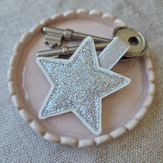 Sparkly Star Keyrings