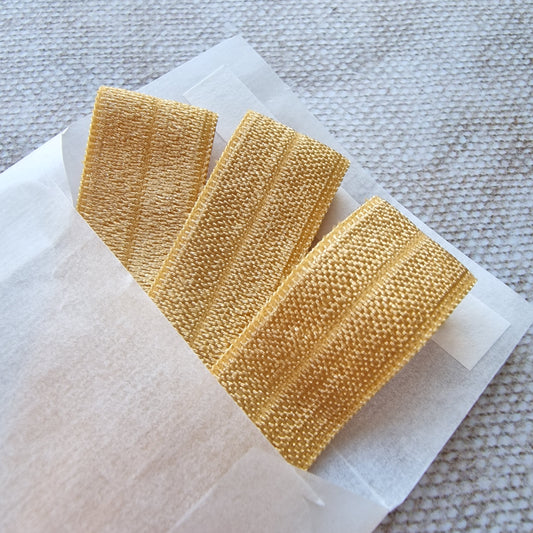 Bookband Elastic, Mustard