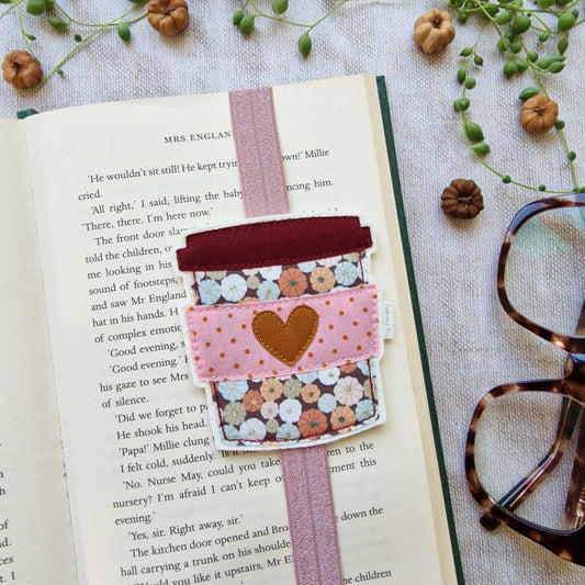 Pumpkin Spice Latte Coffee Cup Bookband