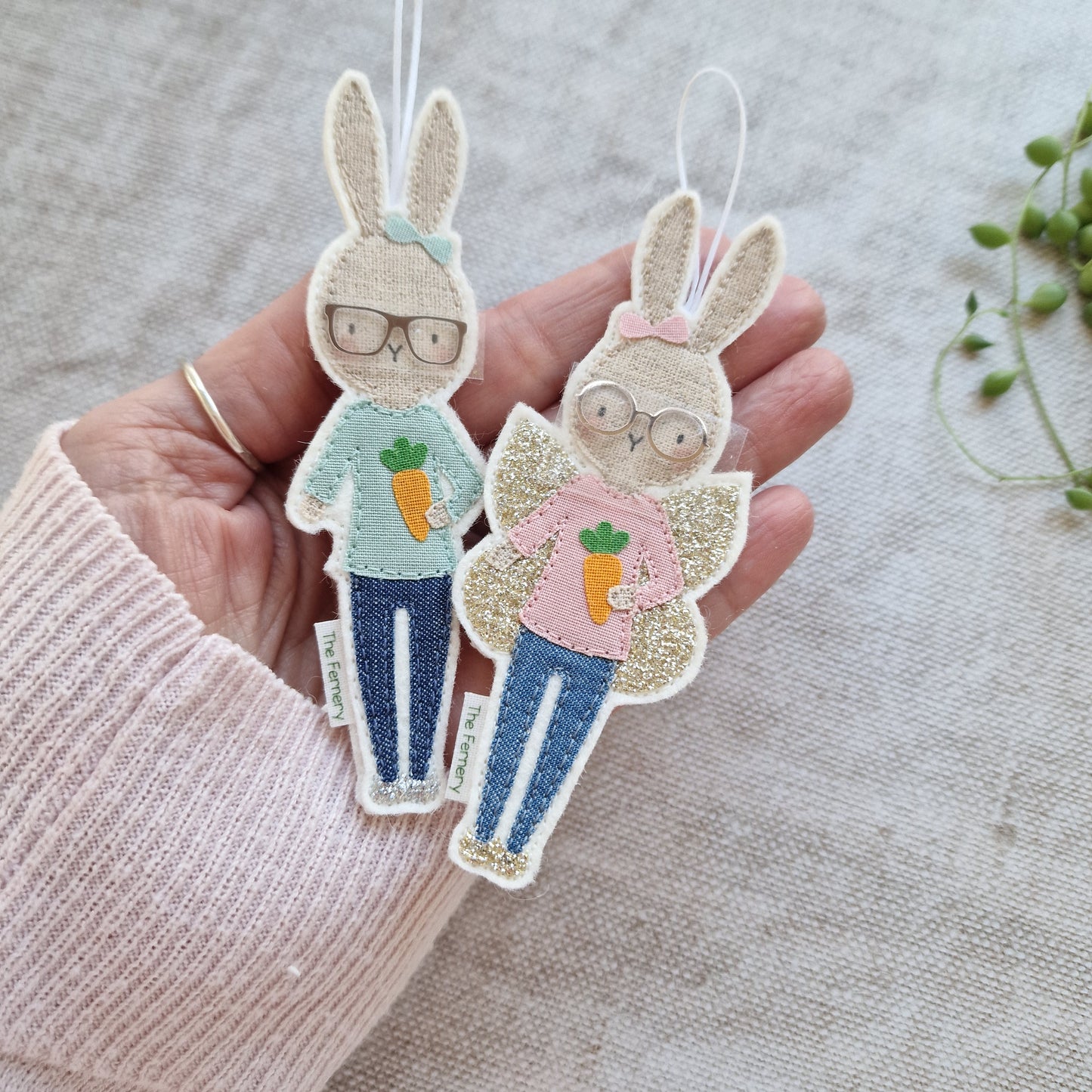 Spring Bunnies with Carrots