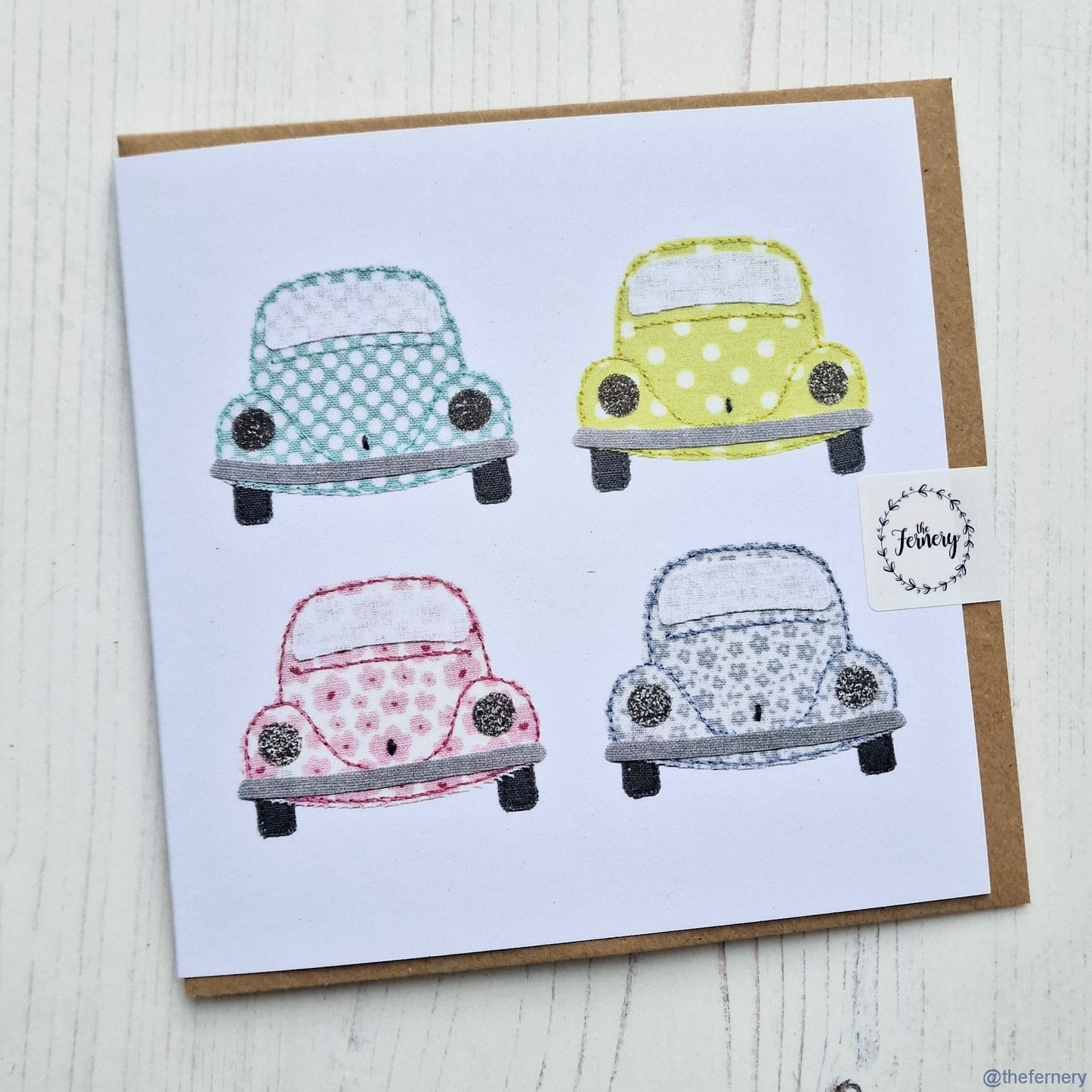 Decor - Love Bugs Printed Card