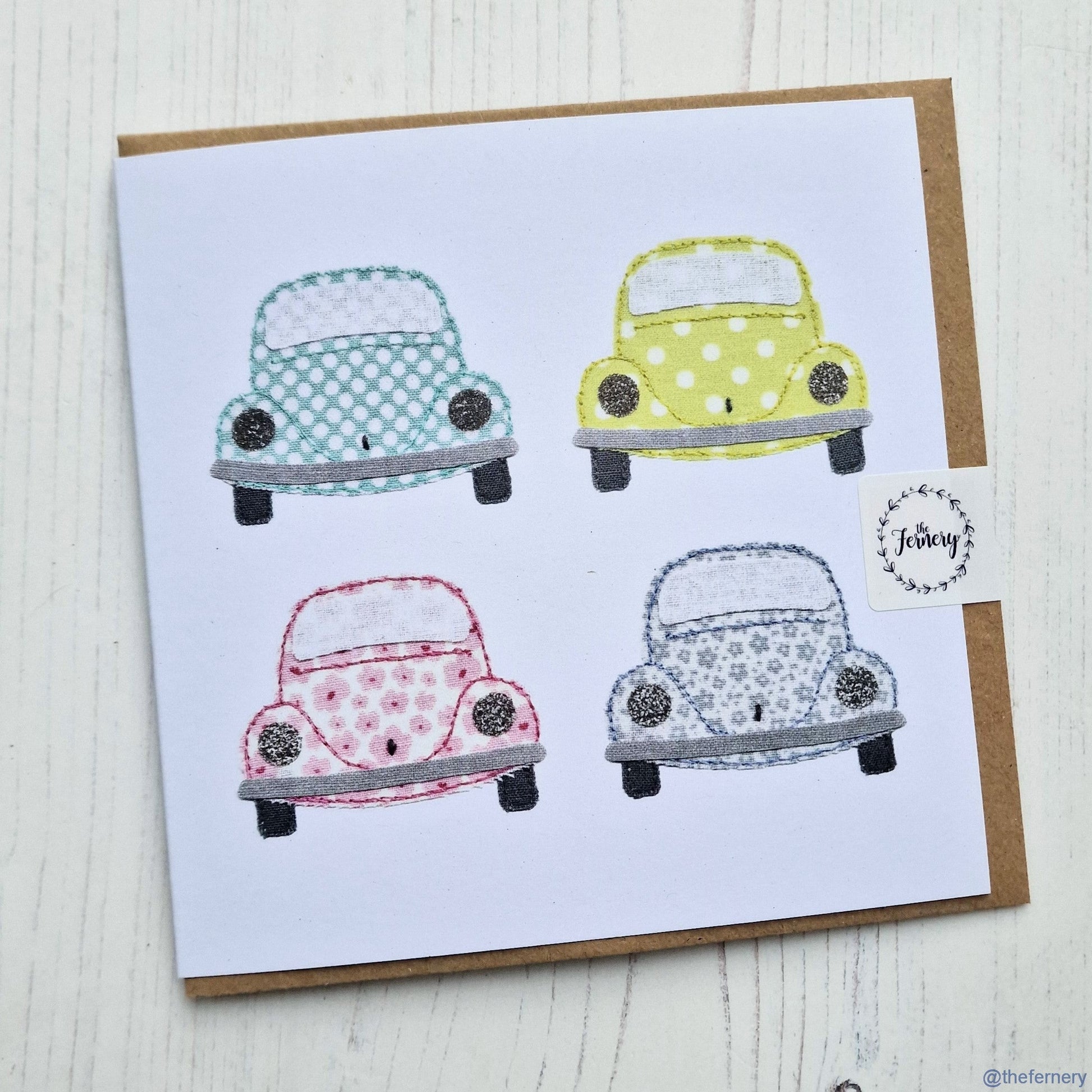 Decor - Love Bugs Printed Card