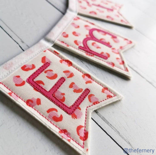 Door Banner - Door Banner Mini Bunting Personalised